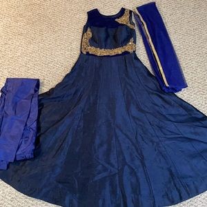 Anarkali gown